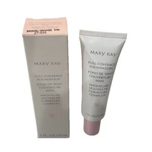 Mary Kay New Full Coverage Foundation Bronze 504 371400
